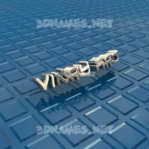 vinay raj in Blue Bling style - 3D name wallpaper
