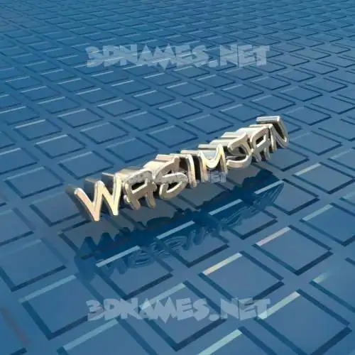 wasimjan in Blue Bling style - 3D name wallpaper wasimjan in Blue Bling style - 3D name wallpaper