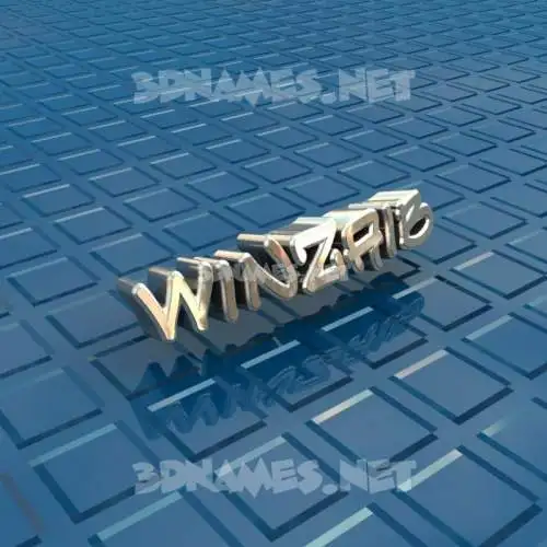 winzaib in Blue Bling style - 3D name wallpaper winzaib in Blue Bling style - 3D name wallpaper