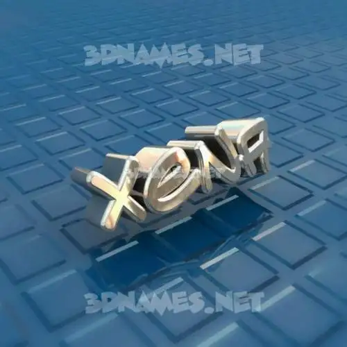 xena in Blue Bling style - 3D name wallpaper xena in Blue Bling style - 3D name wallpaper