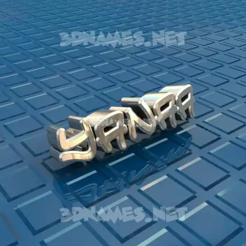 yanaa in Blue Bling style - 3D name wallpaper yanaa in Blue Bling style - 3D name wallpaper
