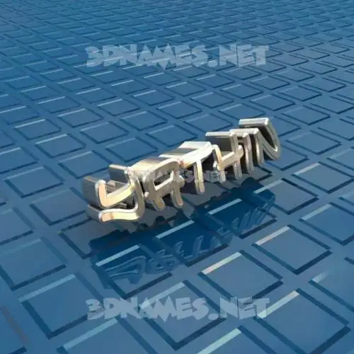 yathin in Blue Bling style - 3D name wallpaper