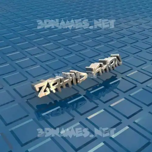 zahid khan in Blue Bling style - 3D name wallpaper zahid khan in Blue Bling style - 3D name wallpaper