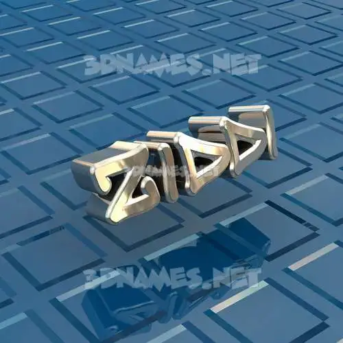 ziddi in Blue Bling style - 3D name wallpaper ziddi in Blue Bling style - 3D name wallpaper