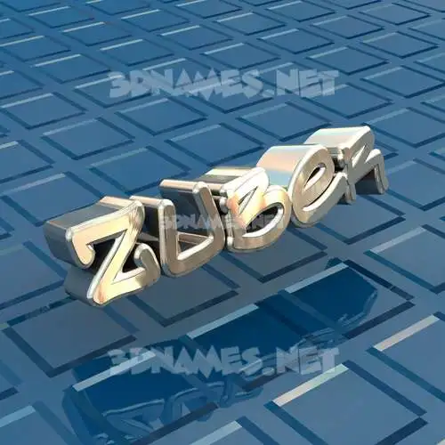 zuber in Blue Bling style - 3D name wallpaper zuber in Blue Bling style - 3D name wallpaper