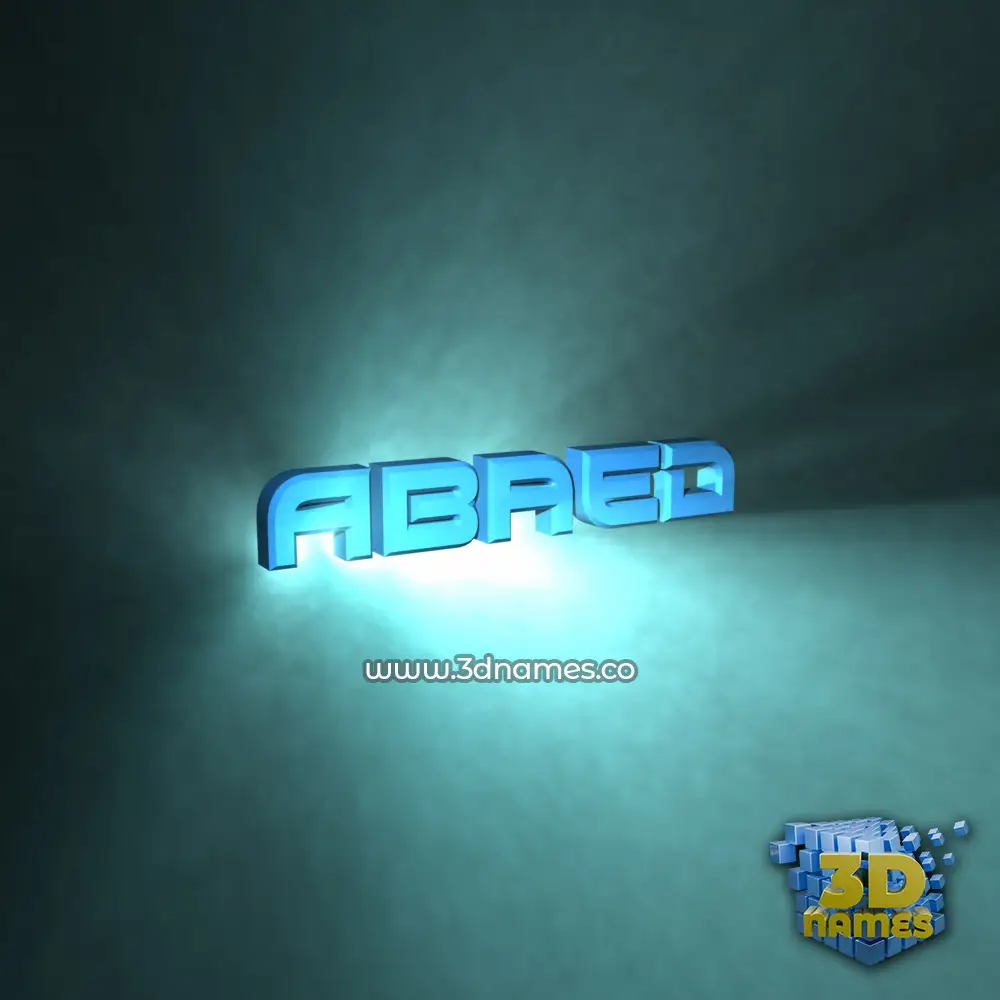 abaed in Light Shine style - 3D name wallpaper abaed in Light Shine style - 3D name wallpaper