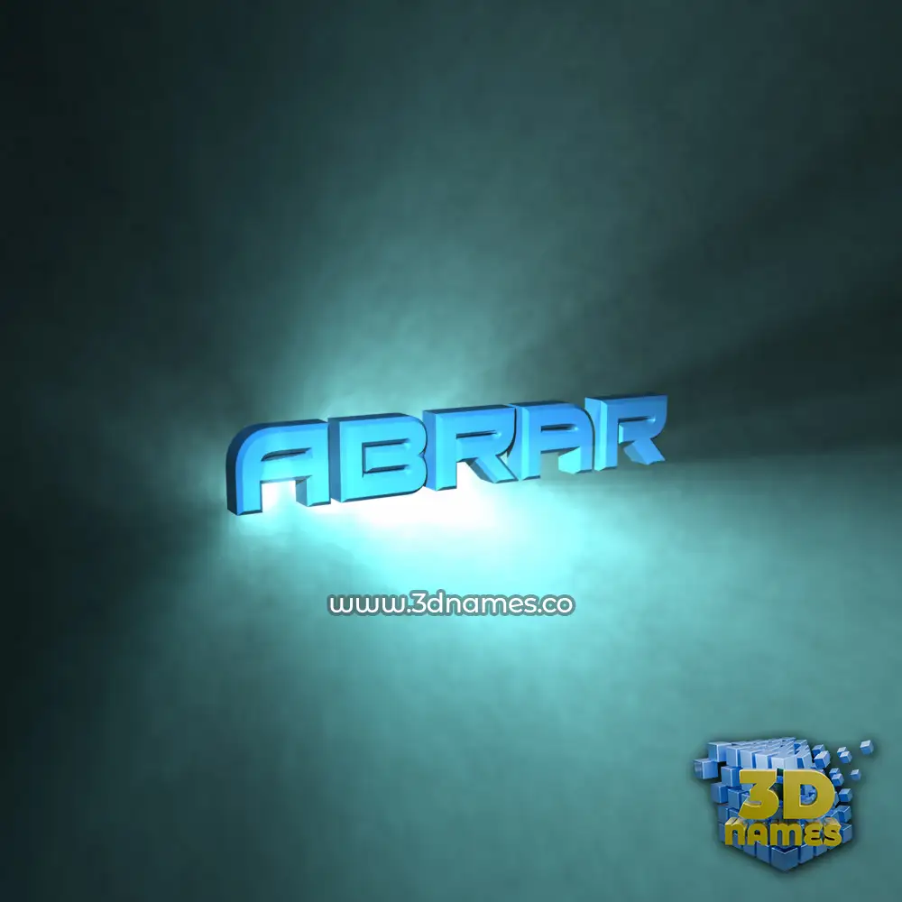 abrar in Light Shine style - 3D name wallpaper abrar in Light Shine style - 3D name wallpaper
