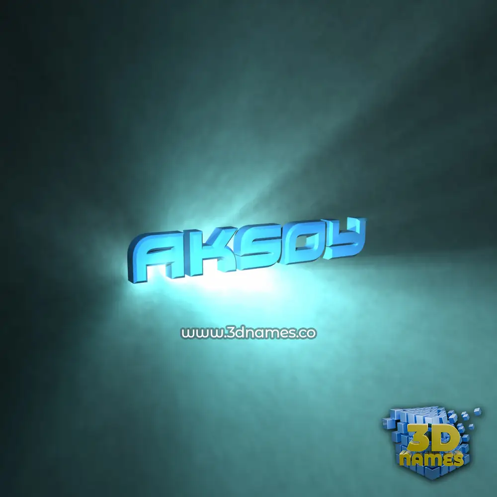 aksoy in Light Shine style - 3D name wallpaper aksoy in Light Shine style - 3D name wallpaper