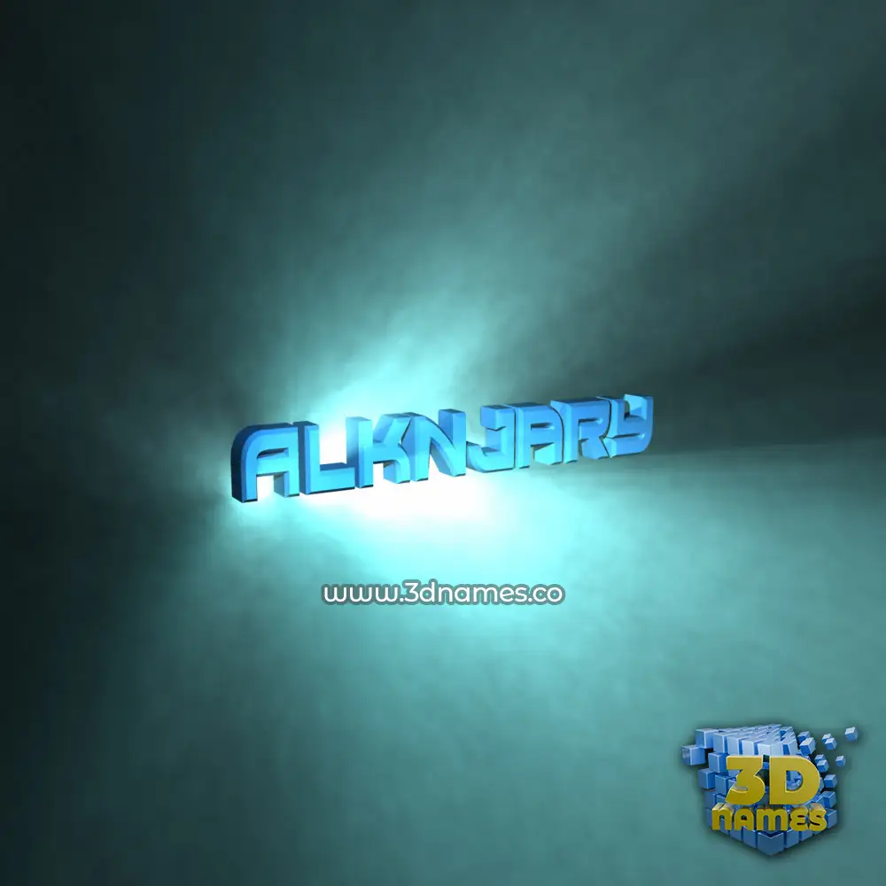 alknjary in Light Shine style - 3D name wallpaper alknjary in Light Shine style - 3D name wallpaper