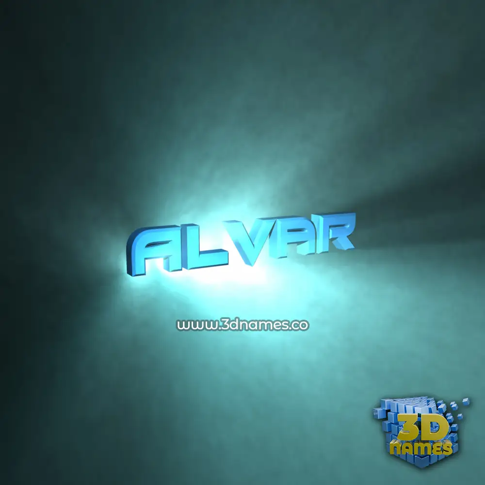 alvar in Light Shine style - 3D name wallpaper alvar in Light Shine style - 3D name wallpaper