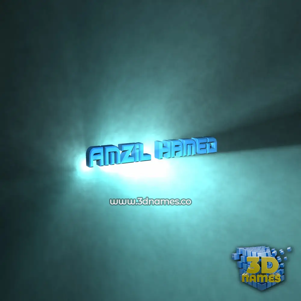 amzil hamed in Light Shine style - 3D name wallpaper amzil hamed in Light Shine style - 3D name wallpaper
