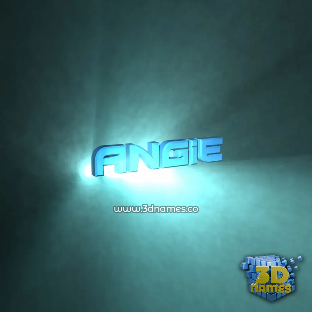 angie in Light Shine style - 3D name wallpaper angie in Light Shine style - 3D name wallpaper