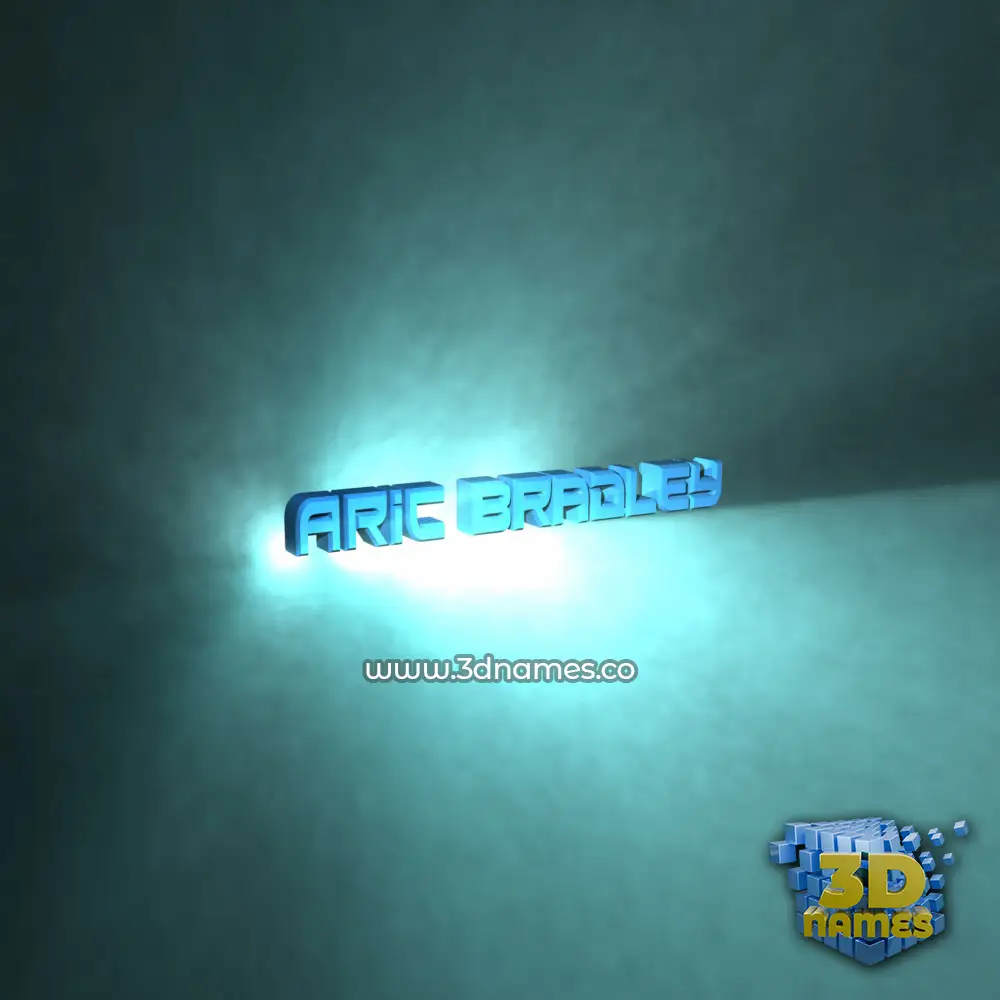 aric bradley in Light Shine style - 3D name wallpaper aric bradley in Light Shine style - 3D name wallpaper