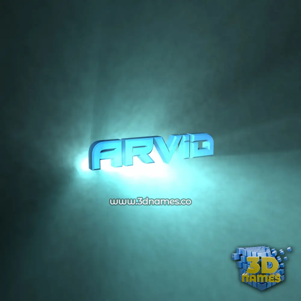 arvid in Light Shine style - 3D name wallpaper arvid in Light Shine style - 3D name wallpaper