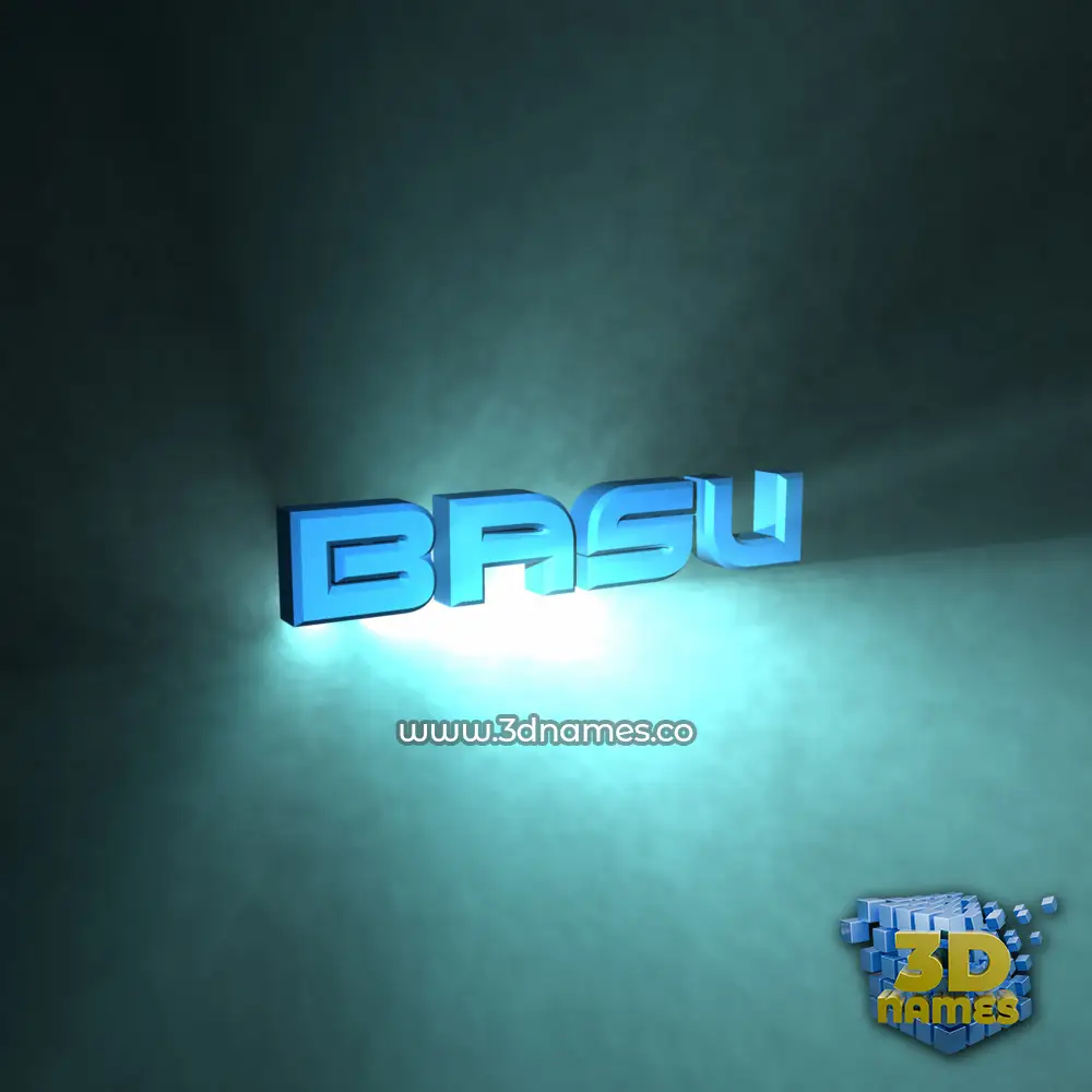 basu in Light Shine style - 3D name wallpaper basu in Light Shine style - 3D name wallpaper