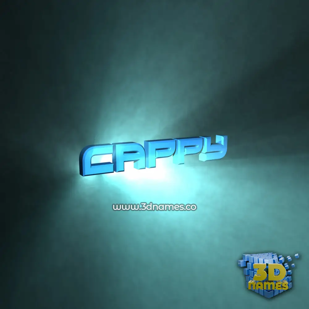 cappy in Light Shine style - 3D name wallpaper cappy in Light Shine style - 3D name wallpaper