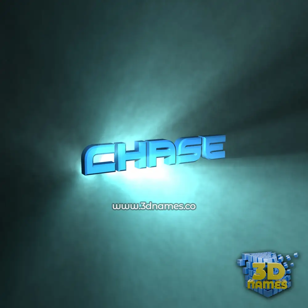 chase in Light Shine style - 3D name wallpaper chase in Light Shine style - 3D name wallpaper