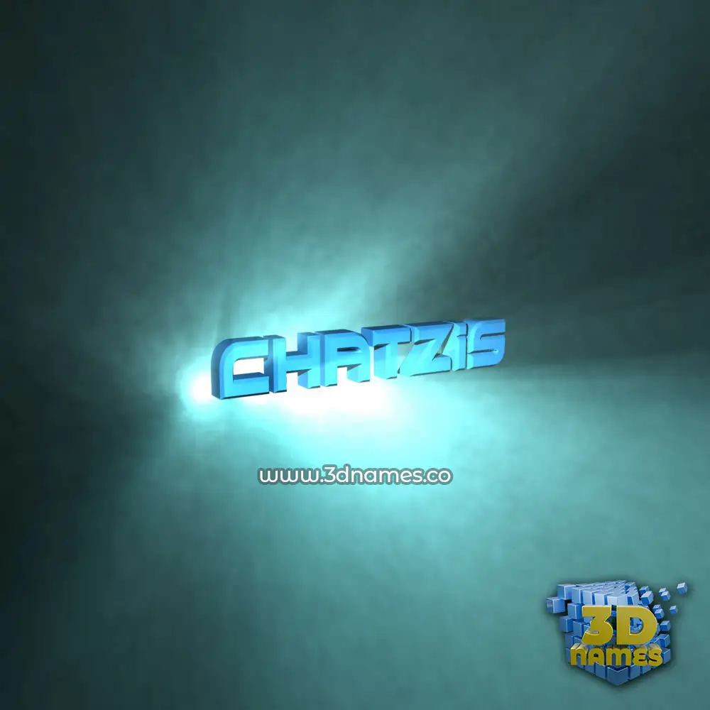 chatzis in Light Shine style - 3D name wallpaper chatzis in Light Shine style - 3D name wallpaper
