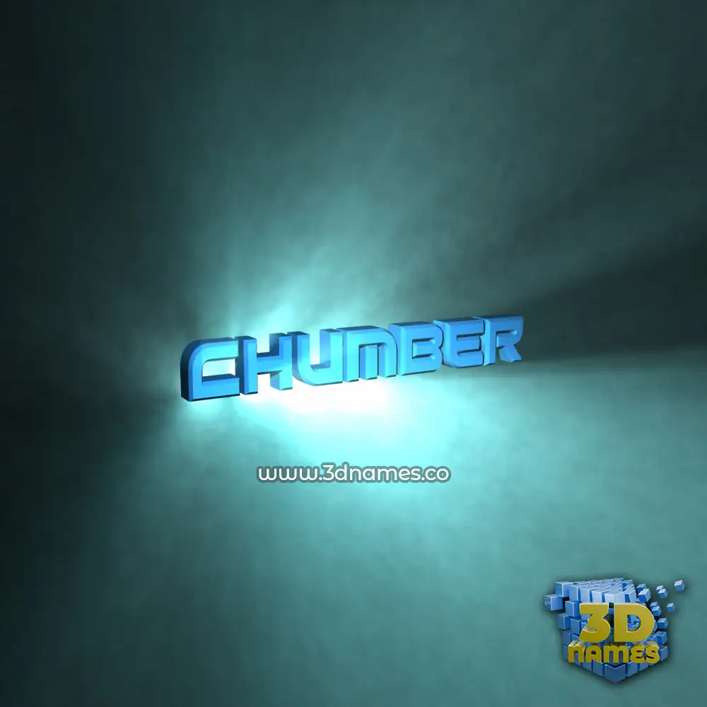 chumber in Light Shine style - 3D name wallpaper chumber in Light Shine style - 3D name wallpaper