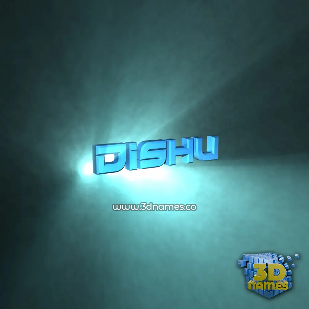 dishu in Light Shine style - 3D name wallpaper dishu in Light Shine style - 3D name wallpaper