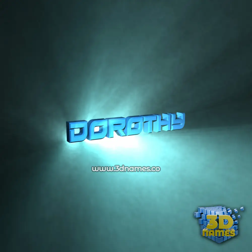 dorothy in Light Shine style - 3D name wallpaper dorothy in Light Shine style - 3D name wallpaper