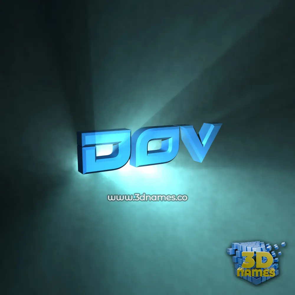dov in Light Shine style - 3D name wallpaper dov in Light Shine style - 3D name wallpaper