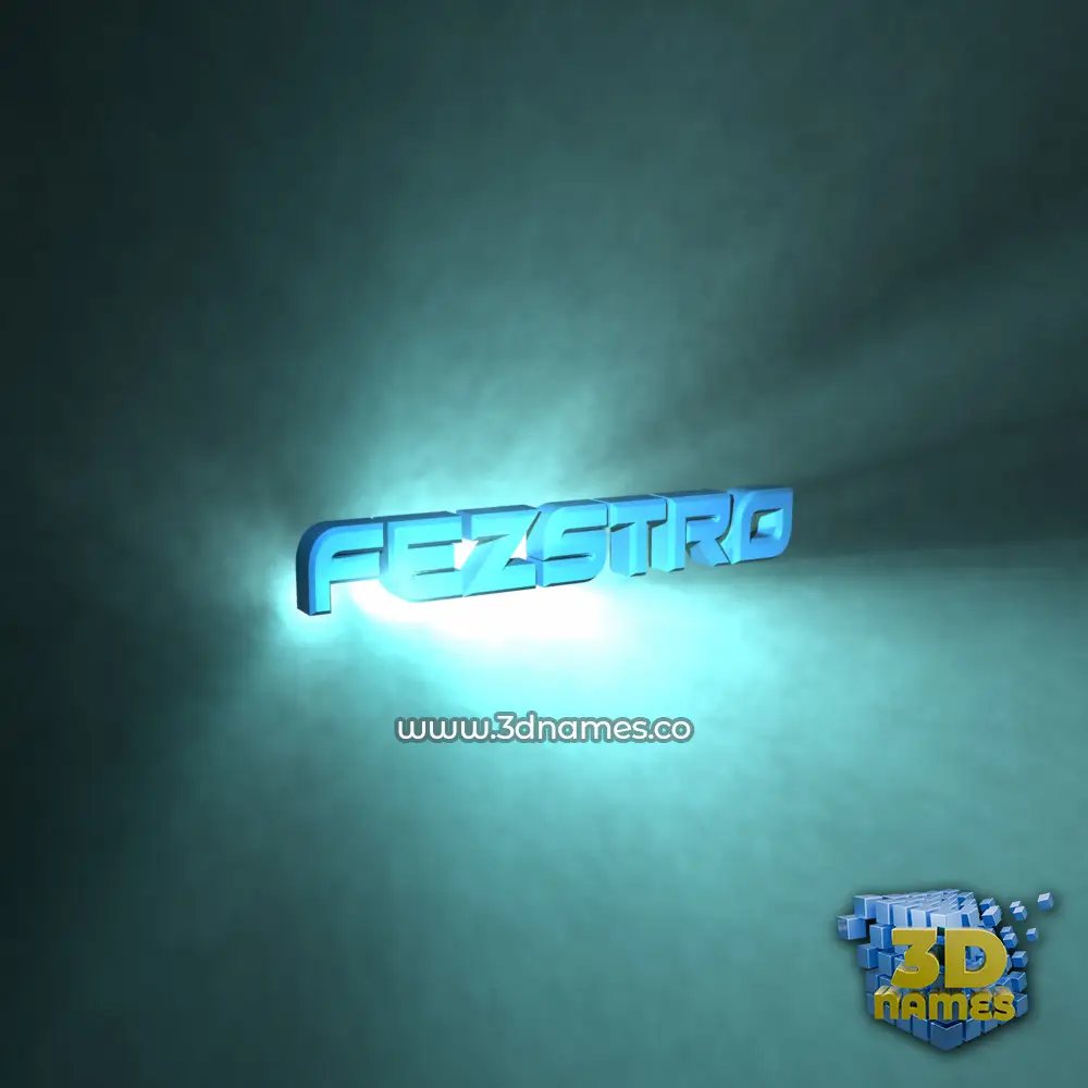 fezstro in Light Shine style - 3D name wallpaper fezstro in Light Shine style - 3D name wallpaper