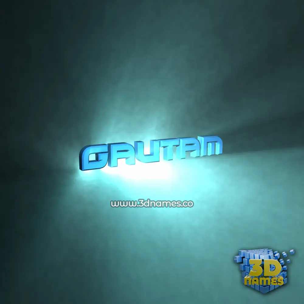 gautam in Light Shine style - 3D name wallpaper gautam in Light Shine style - 3D name wallpaper