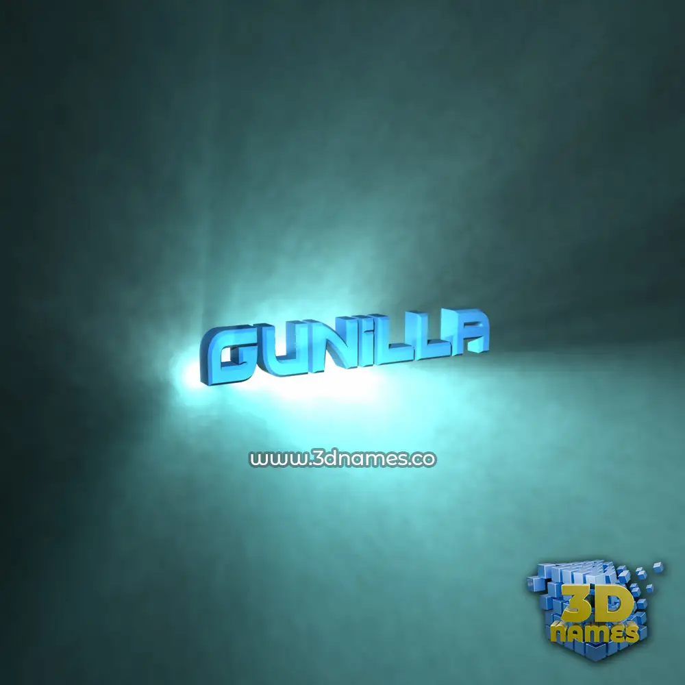 gunilla in Light Shine style - 3D name wallpaper gunilla in Light Shine style - 3D name wallpaper