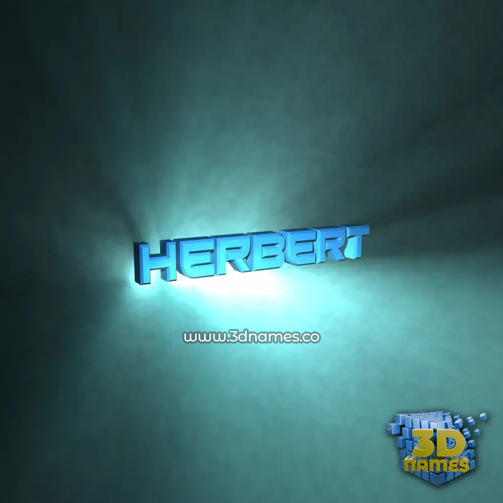 herbert in Light Shine style - 3D name wallpaper herbert in Light Shine style - 3D name wallpaper