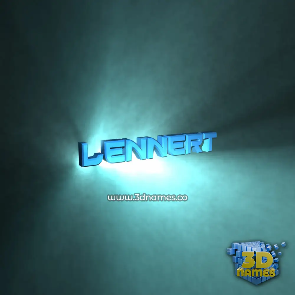 lennert in Light Shine style - 3D name wallpaper lennert in Light Shine style - 3D name wallpaper