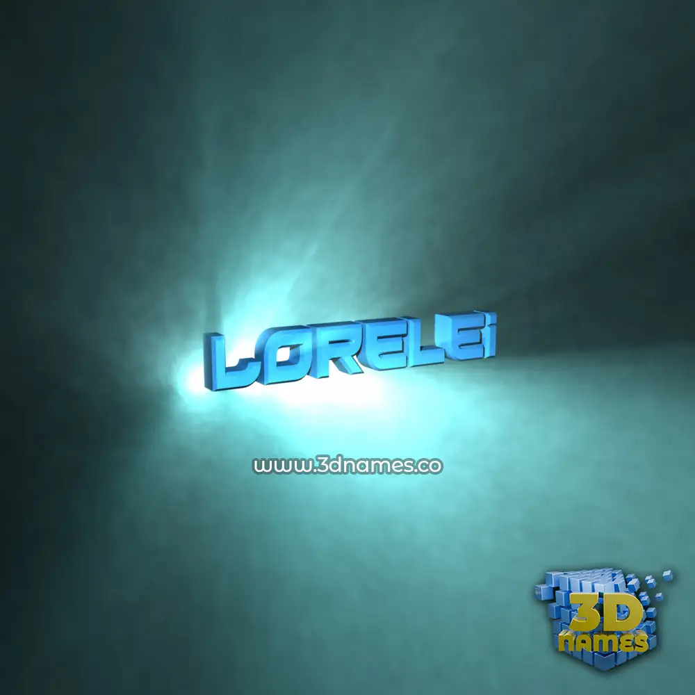 lorelei in Light Shine style - 3D name wallpaper lorelei in Light Shine style - 3D name wallpaper