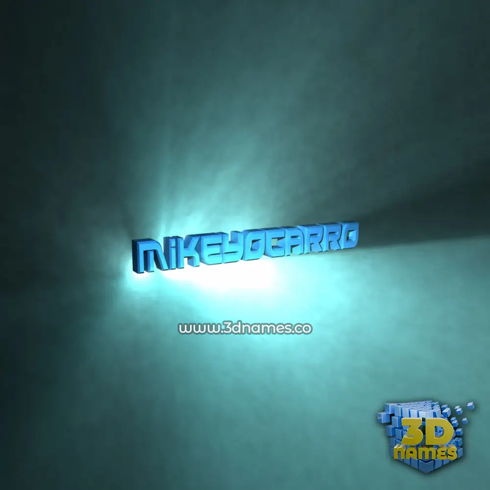 mikeyocarro in Light Shine style - 3D name wallpaper mikeyocarro in Light Shine style - 3D name wallpaper