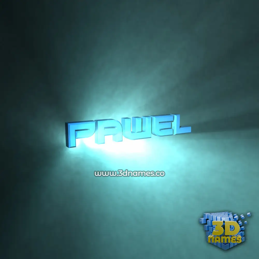 pawel in Light Shine style - 3D name wallpaper pawel in Light Shine style - 3D name wallpaper