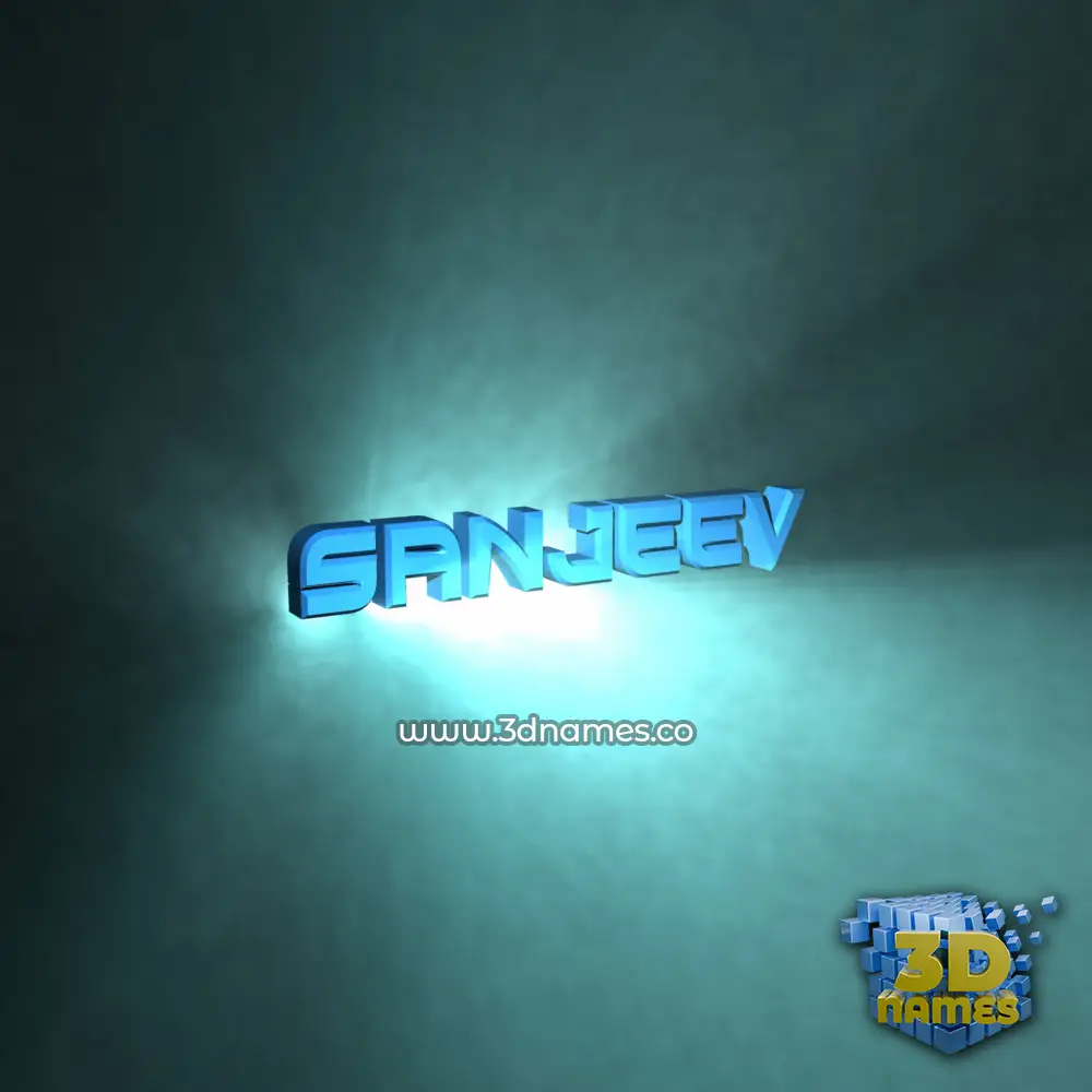 sanjeev in Light Shine style - 3D name wallpaper sanjeev in Light Shine style - 3D name wallpaper