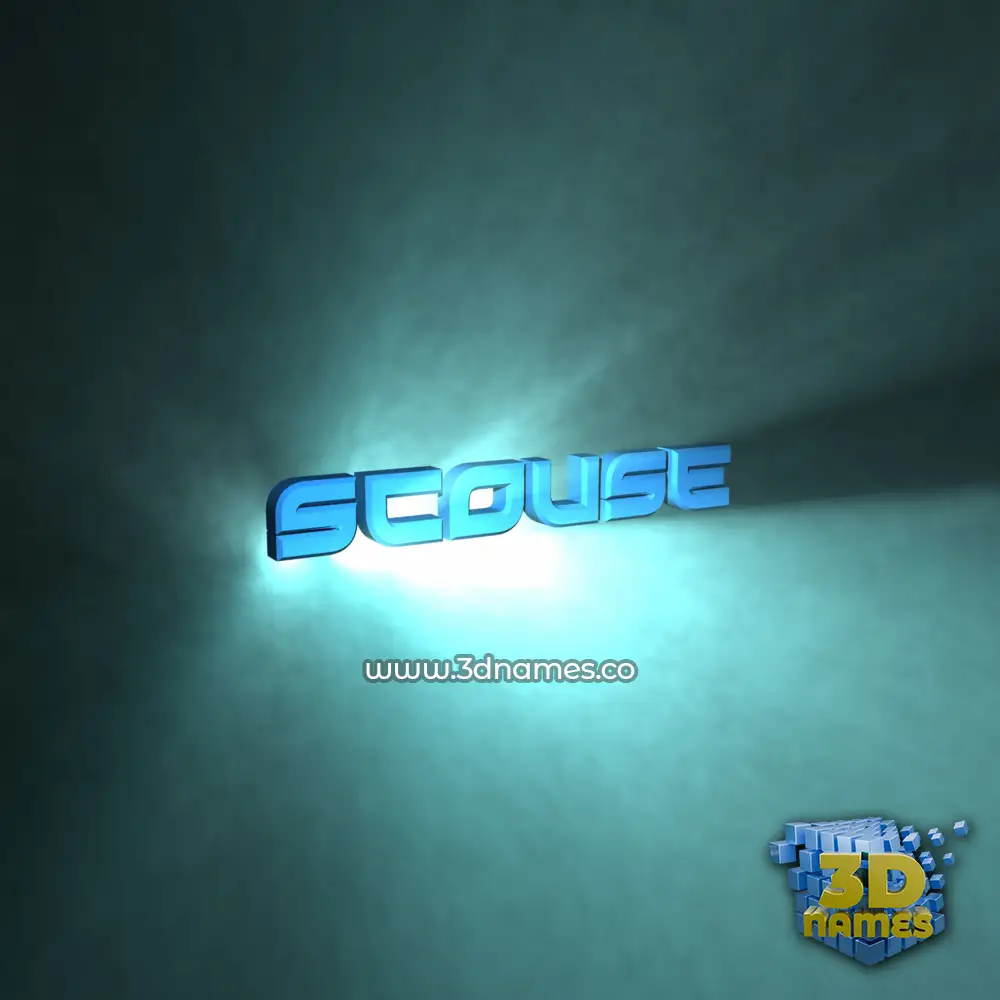 scouse in Light Shine style - 3D name wallpaper scouse in Light Shine style - 3D name wallpaper