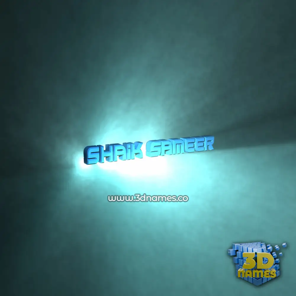 shaik sameer in Light Shine style - 3D name wallpaper shaik sameer in Light Shine style - 3D name wallpaper