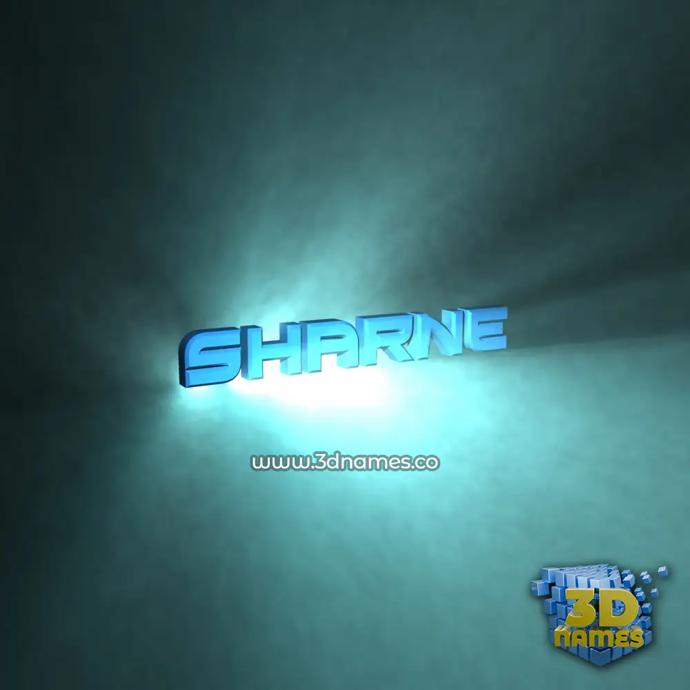 sharne in Light Shine style - 3D name wallpaper sharne in Light Shine style - 3D name wallpaper