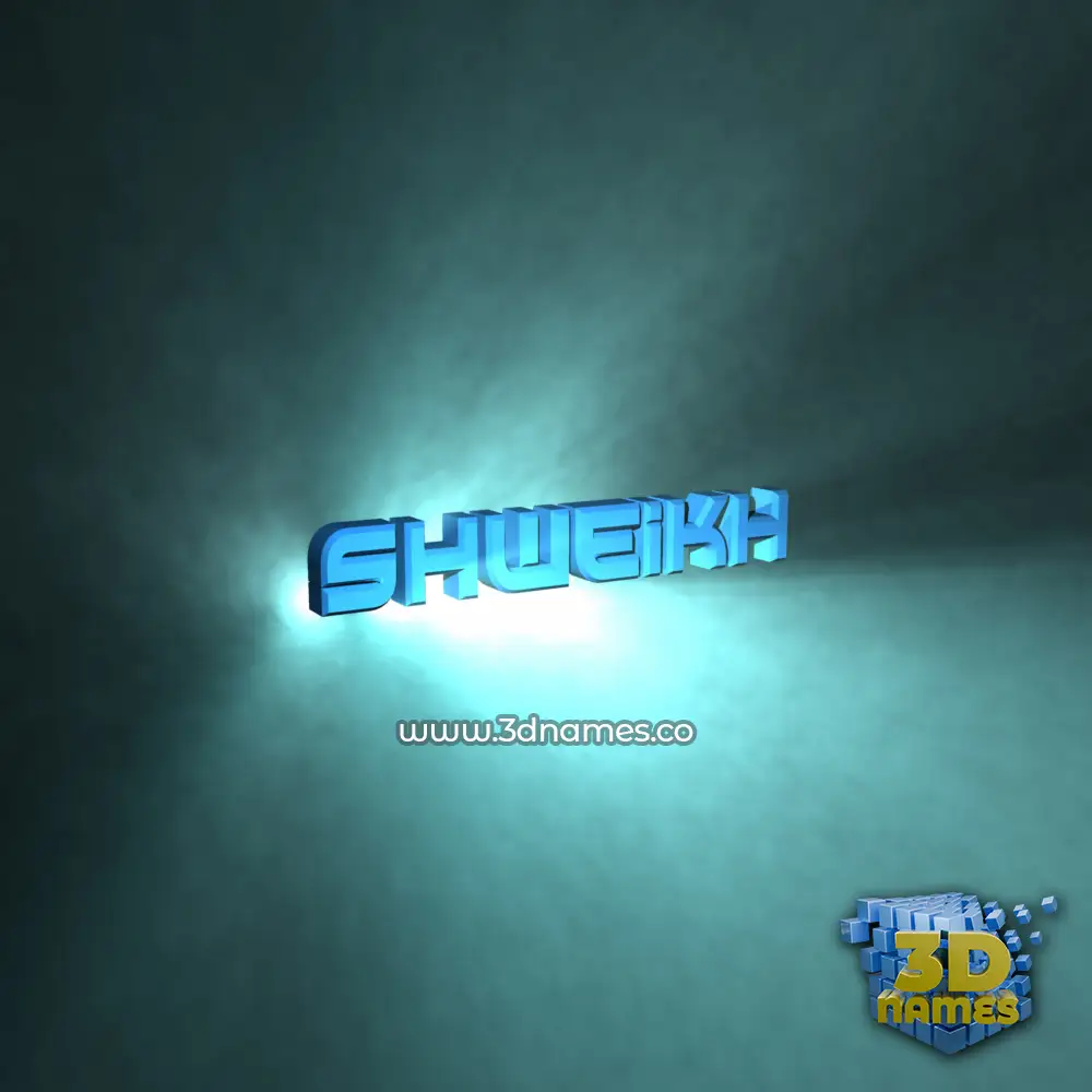 shweikh in Light Shine style - 3D name wallpaper shweikh in Light Shine style - 3D name wallpaper