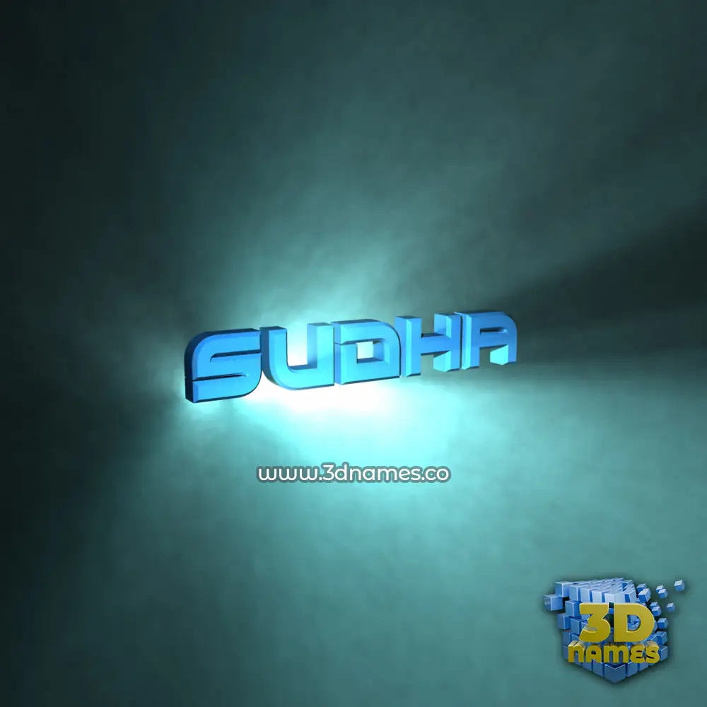 sudha in Light Shine style - 3D name wallpaper sudha in Light Shine style - 3D name wallpaper