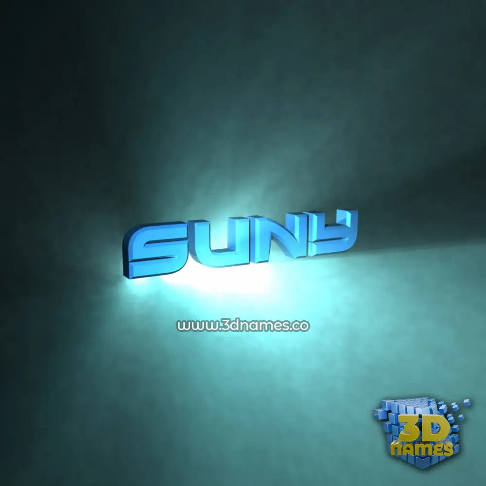 suny in Light Shine style - 3D name wallpaper suny in Light Shine style - 3D name wallpaper