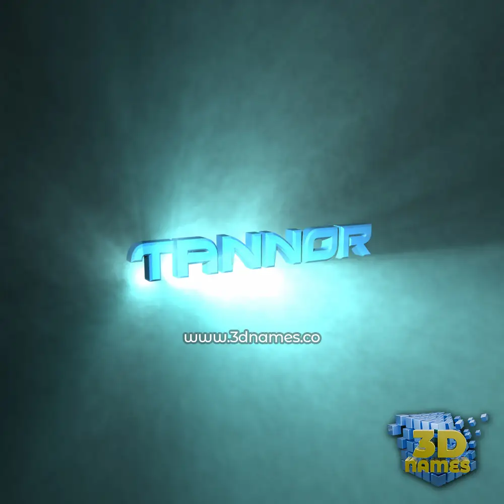tannor in Light Shine style - 3D name wallpaper tannor in Light Shine style - 3D name wallpaper