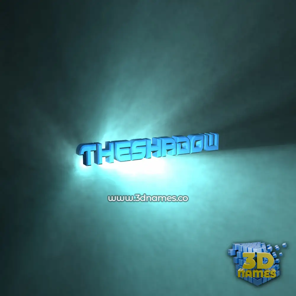 theshadow in Light Shine style - 3D name wallpaper theshadow in Light Shine style - 3D name wallpaper