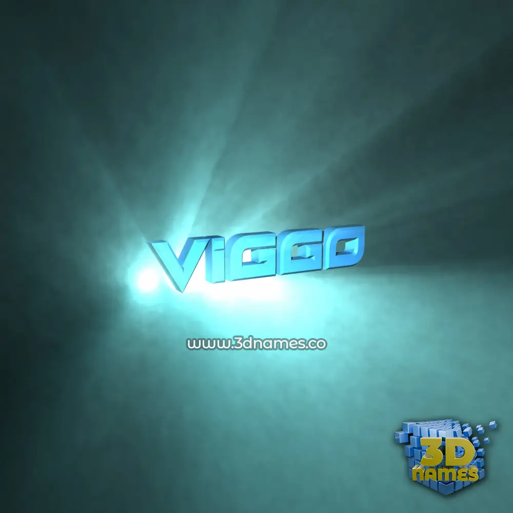 viggo in Light Shine style - 3D name wallpaper viggo in Light Shine style - 3D name wallpaper