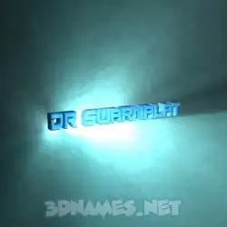 dr swarnalat in Light Shine style - 3D name wallpaper