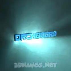 drchoudry in Light Shine style - 3D name wallpaper
