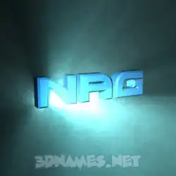 nag in Light Shine style - 3D name wallpaper