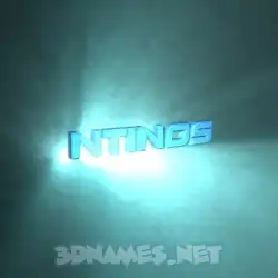 ntinos in Light Shine style - 3D name wallpaper