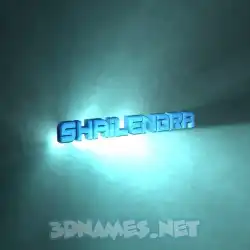 shailendra in Light Shine style - 3D name wallpaper