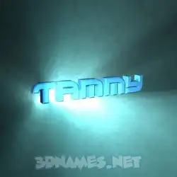tammy in Light Shine style - 3D name wallpaper